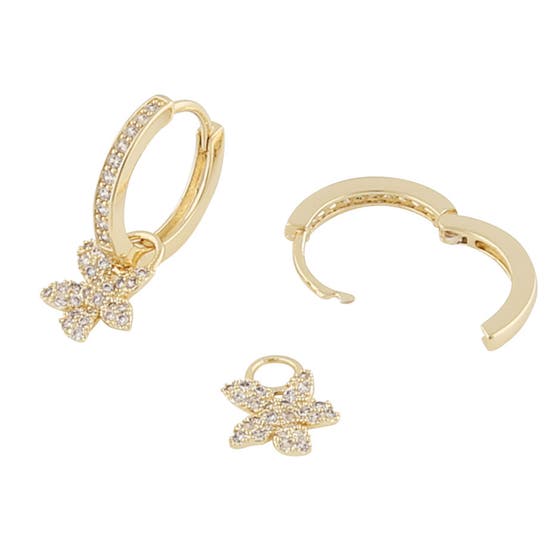 Lana Ring Ear Dahlia 251 g/clear