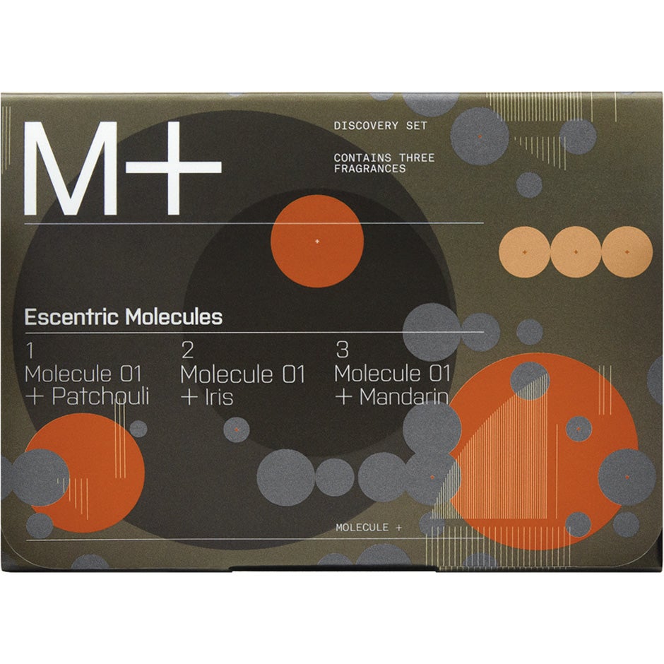 M+ Iris, Patchouli, Mandarin,  Escentric Molecules Unisexparfym