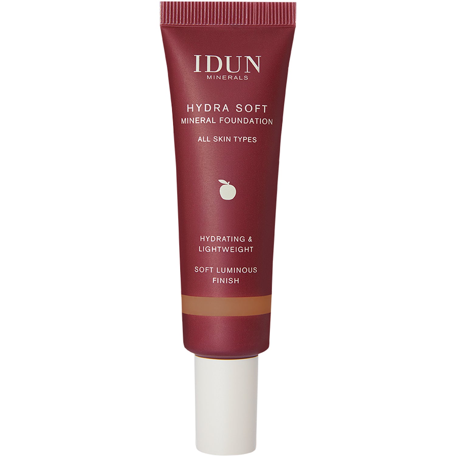 IDUN Minerals Hydra Soft Mineral Foundation Alva Light brown neutral - 30 ml