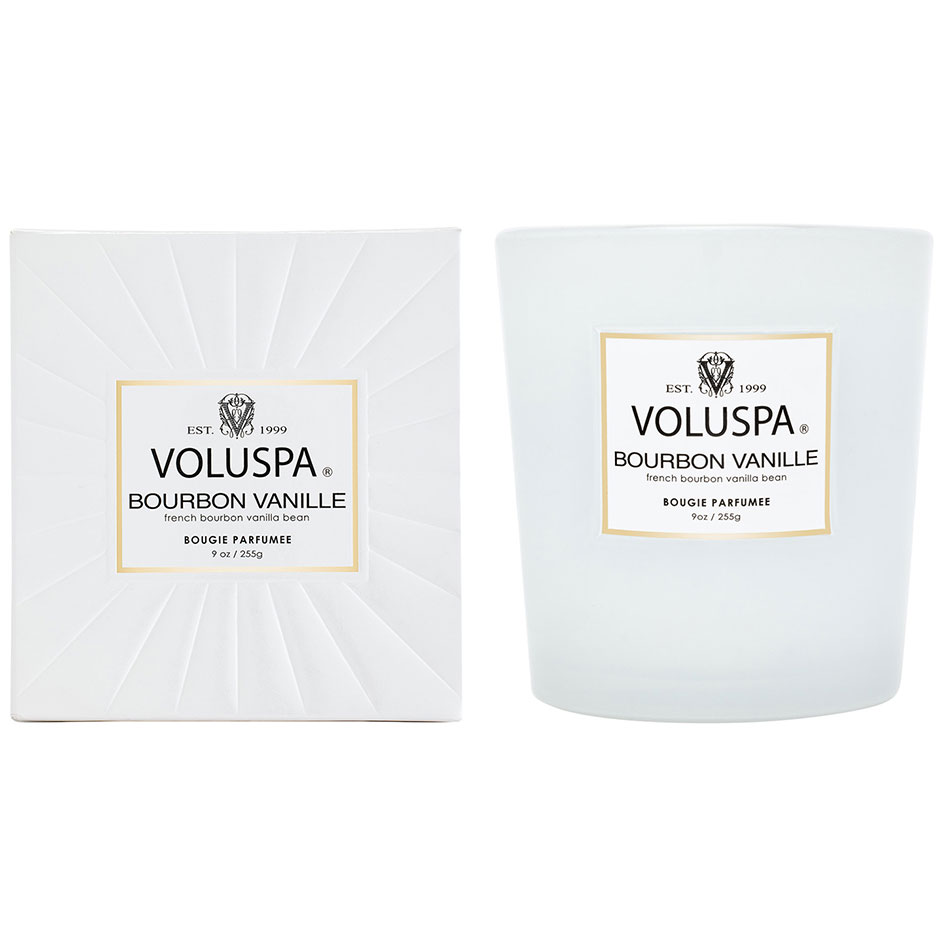 Boxed Candle Bourbon Vanille, 255 g Voluspa Doftljus