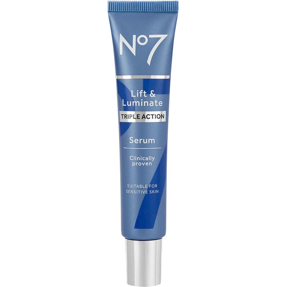 No7 Lift & Luminate Triple Action Serum Suitable For Sensitive Skin - 30 ml