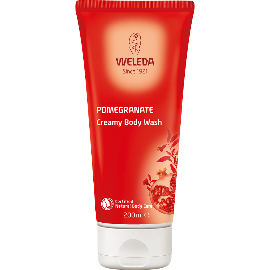 Weleda Pomegranate Creamy Body Wash,  200ml Weleda Bad  Dusch