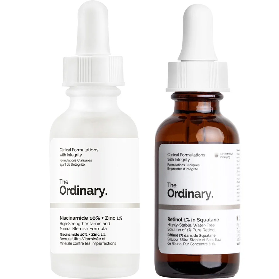 Niacinamide 10% + Zinc 1% & Retinol 1% in Squalane