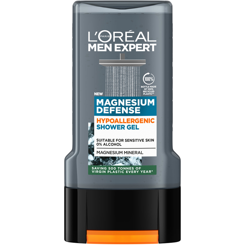 Men Expert Shower Gel Magnesium Defence 300 ml L’Oréal Paris Dusch & Bad för män