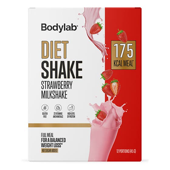 Diet Shake Box Strawberry Milkshake