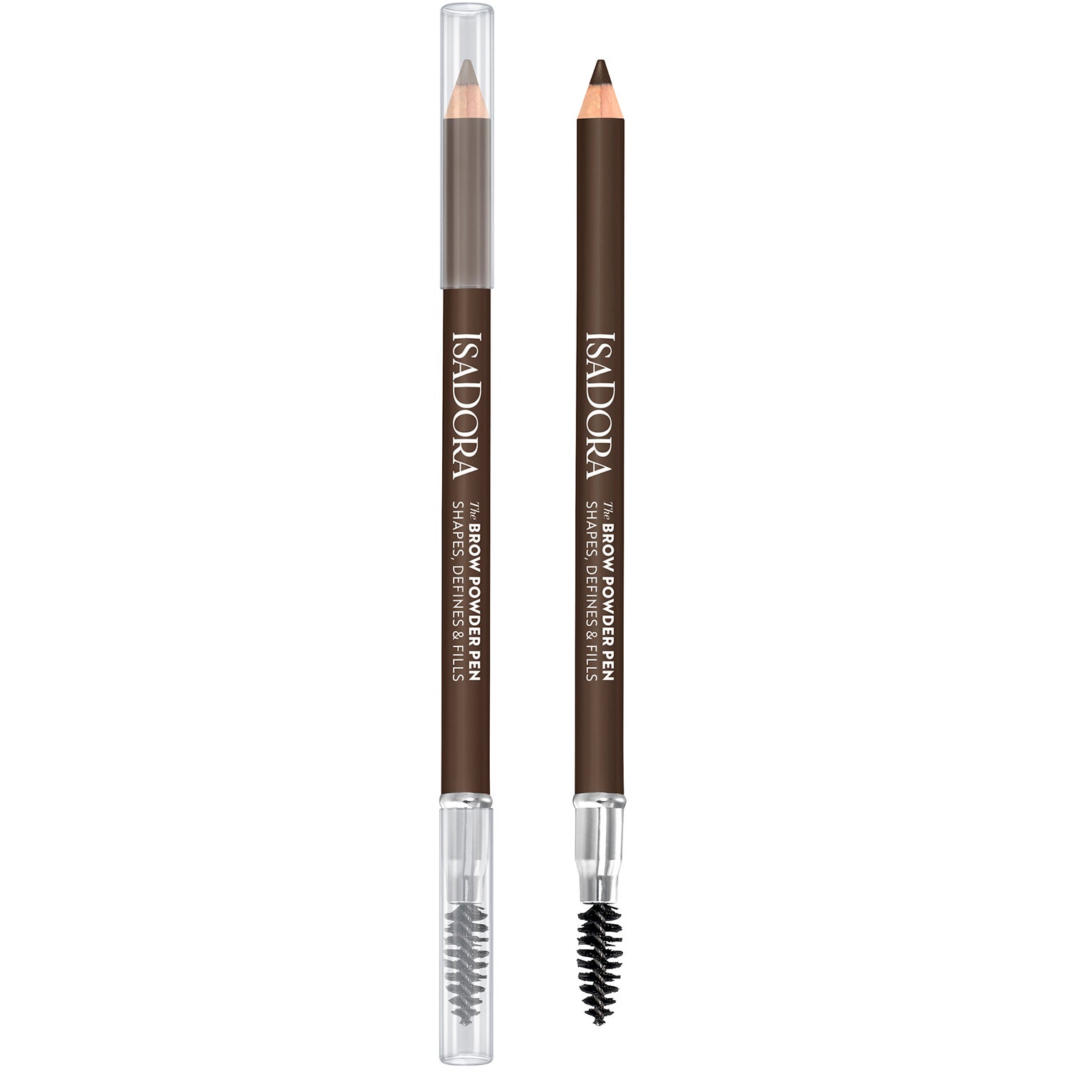 IsaDora The Brow Powder Pen, Shapes, Defines & Fills 02 Dark Brown - 1.1 g