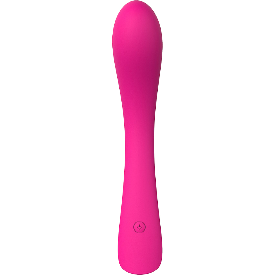 One-Hand Vibrating G-Spot Dildo