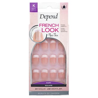 French Look Rosa Square Kort
