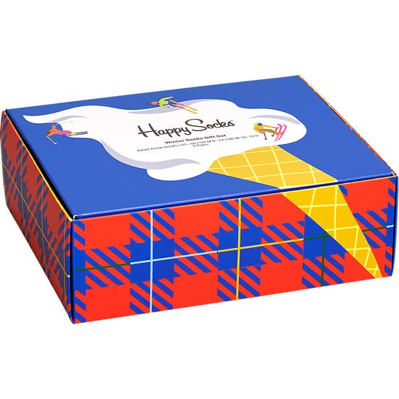 3-Pack Downhill Skiing Socks Gift Set