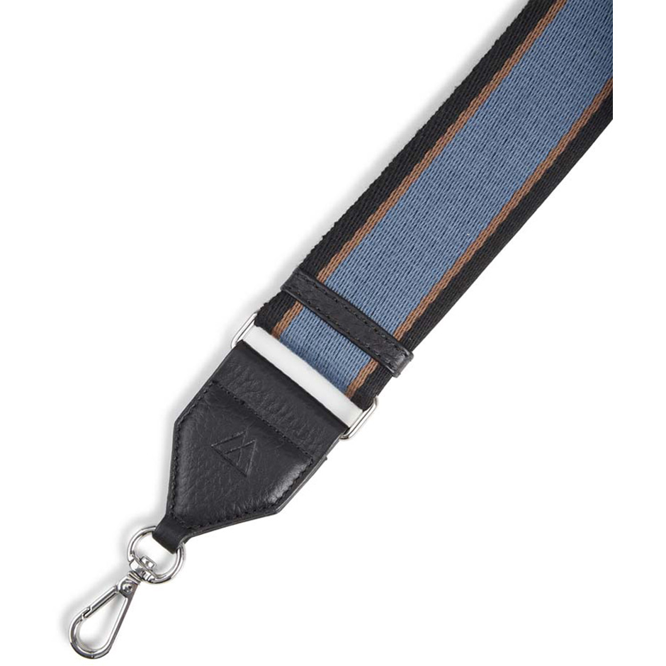 Finley MBG Guitar Strap, Silver