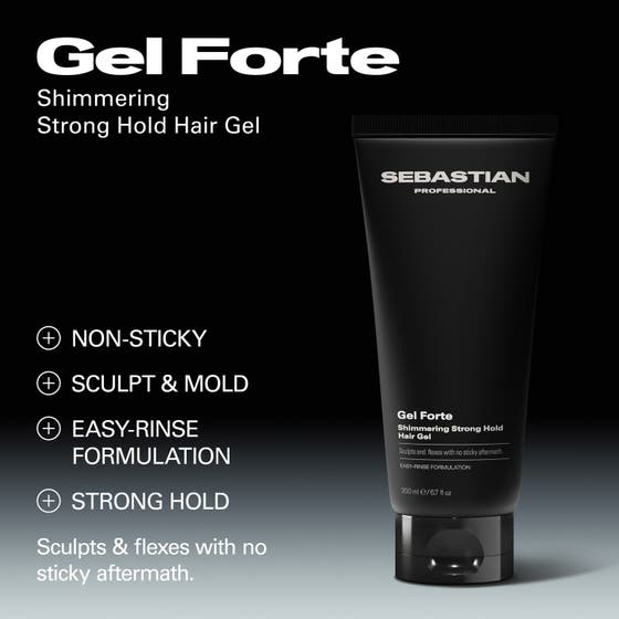 Gel Forte Shimmering Strong Hold Hair Gel
