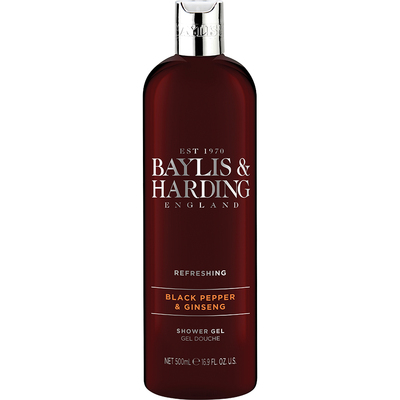 Baylis & Harding Men's Black Pepper & Ginseng Shower Gel
