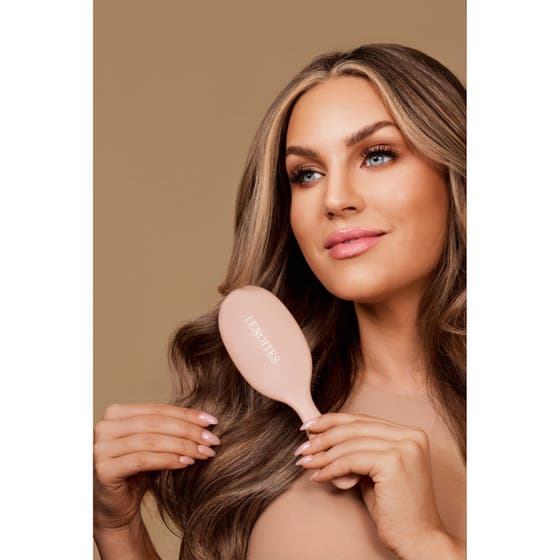 Wild Boar Hair Brush with Cleaning Tool