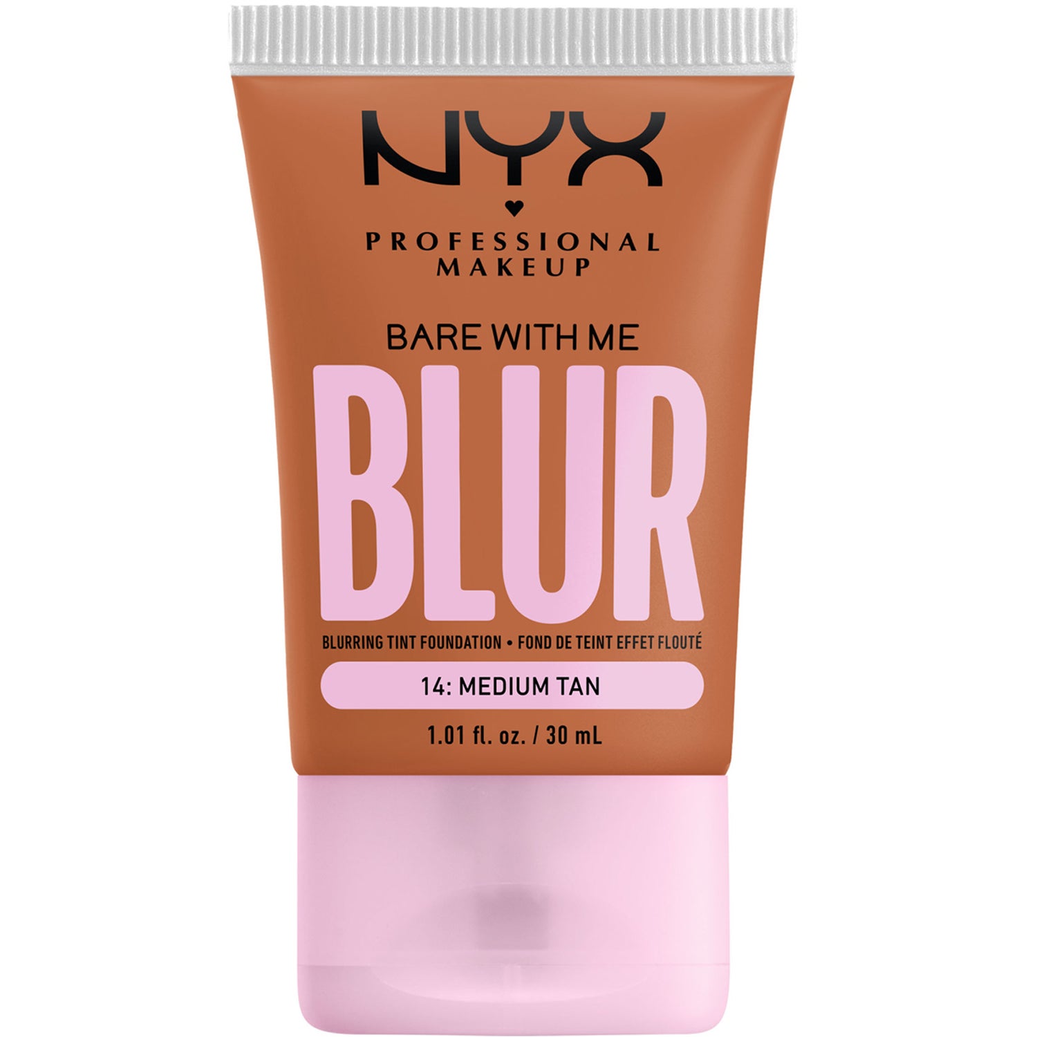 NYX Professional Makeup Bare With Me Blur Tint Foundation 14 Medium Tan - 30 ml