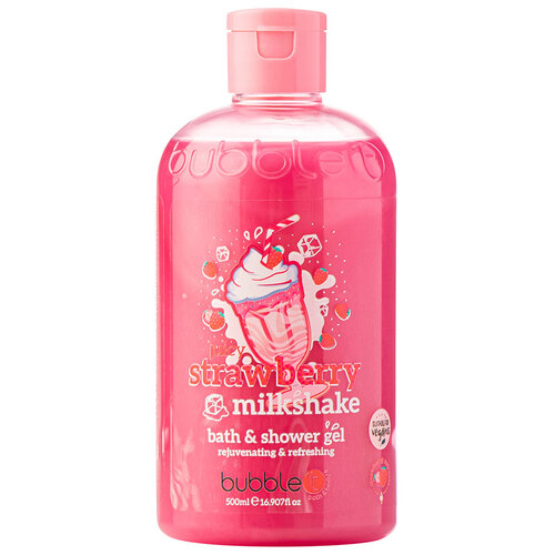 BubbleT Strawberry Milkshake Bath & Shower Gel