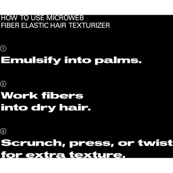 Microweb Fiber Elastic Hair Texturizer