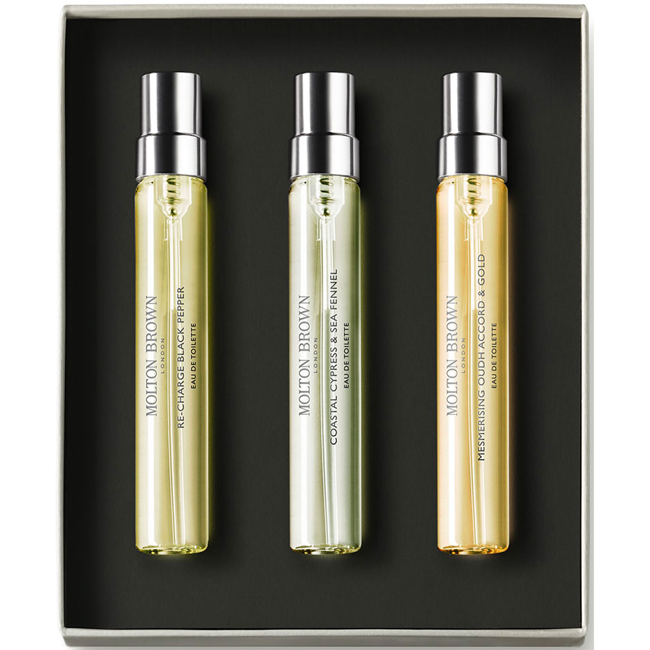 Woody & Aromatic Fragrance Discovery Set, Molton Brown Hudvårdsset