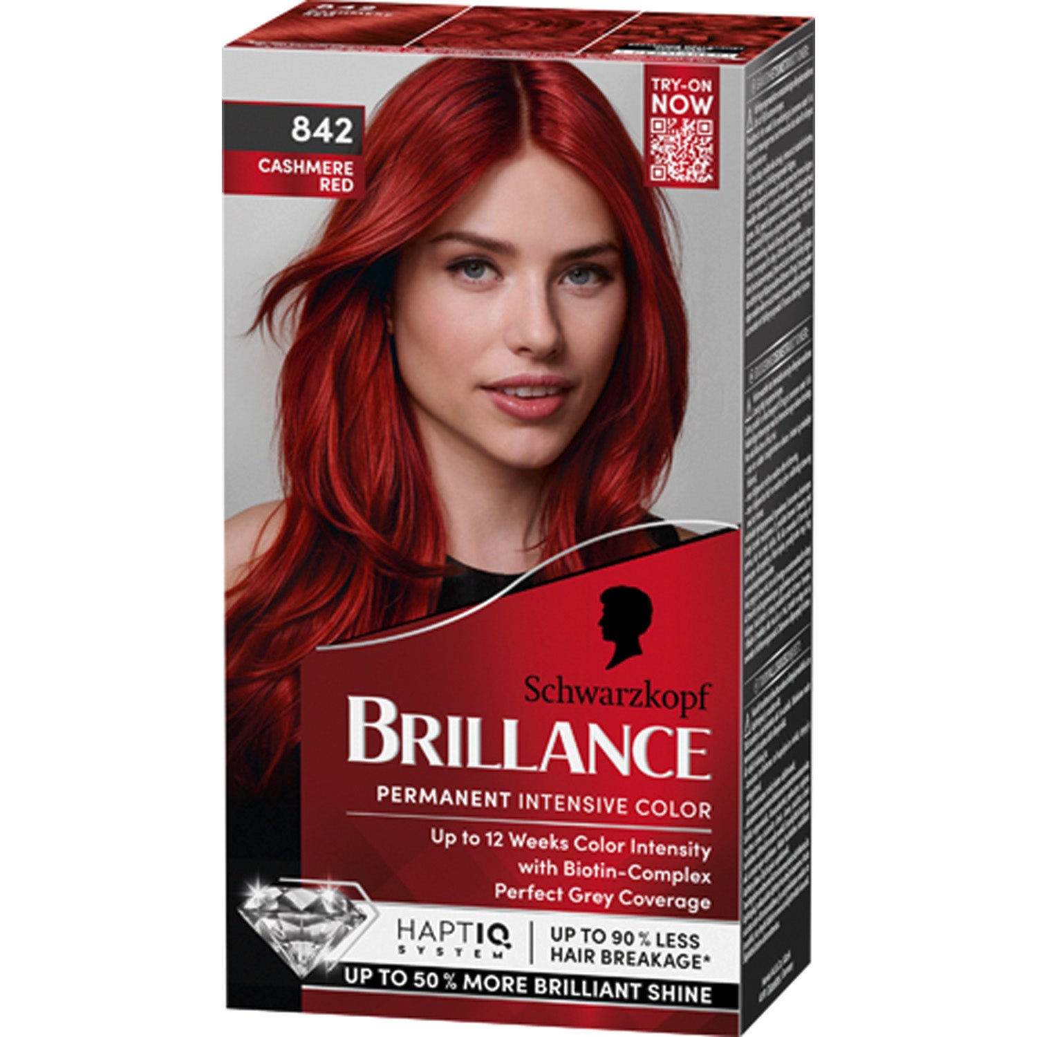 Schwarzkopf Brillance 842 Cashmere Red - pcs 1