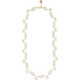 Saturday neck 45 gold/clear