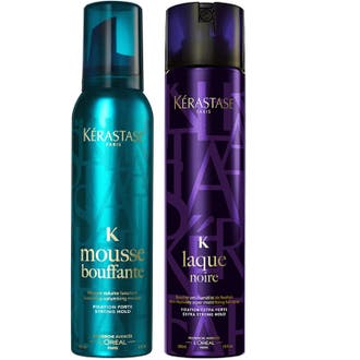 Mousse Bouffante & Laque Noire Hairspray