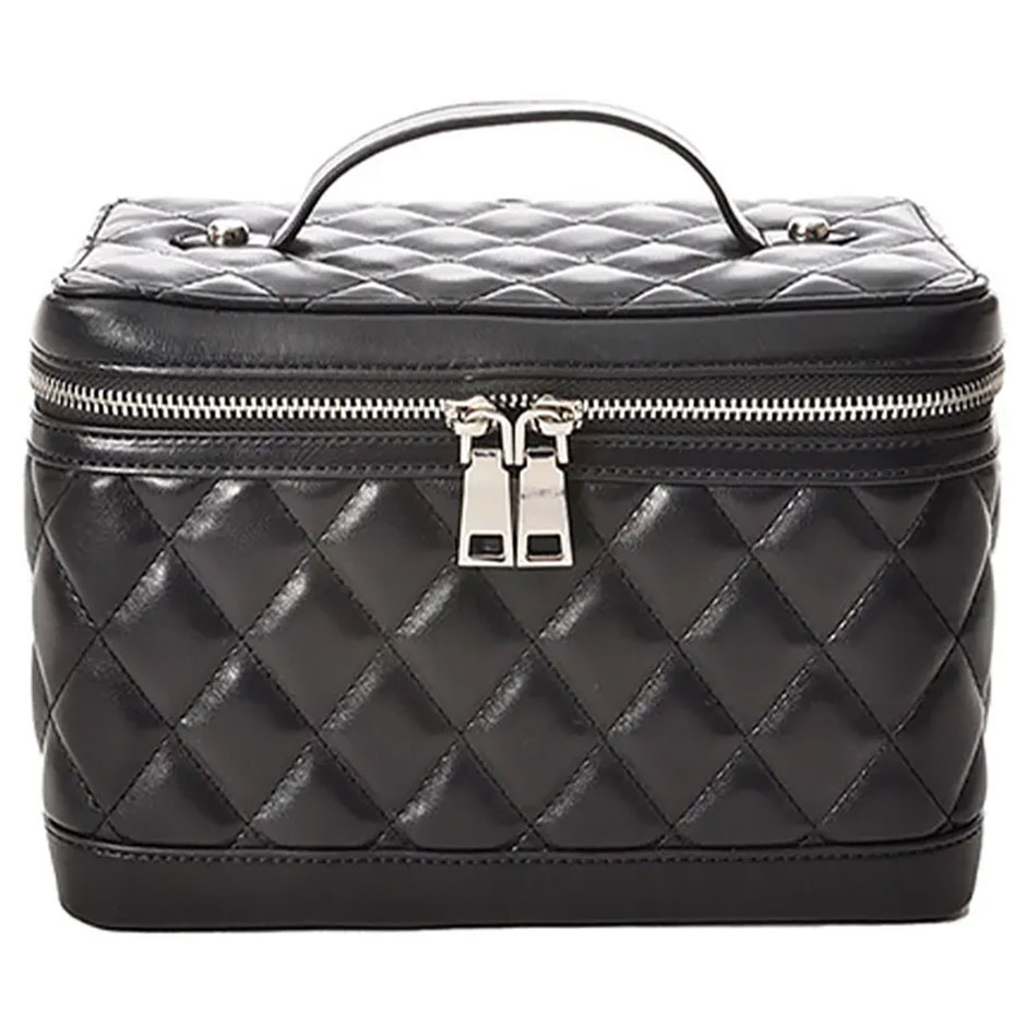 Quilted Hard Box Black, Ceannis Necessärer