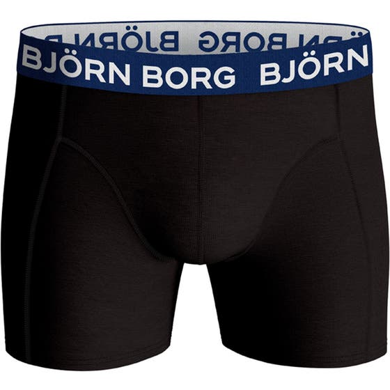Cotton Stretch Boxer 5p Multipack Black/Blue