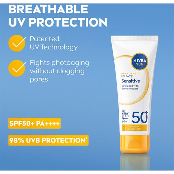 UV Face Sensitive Cream SPF 50+