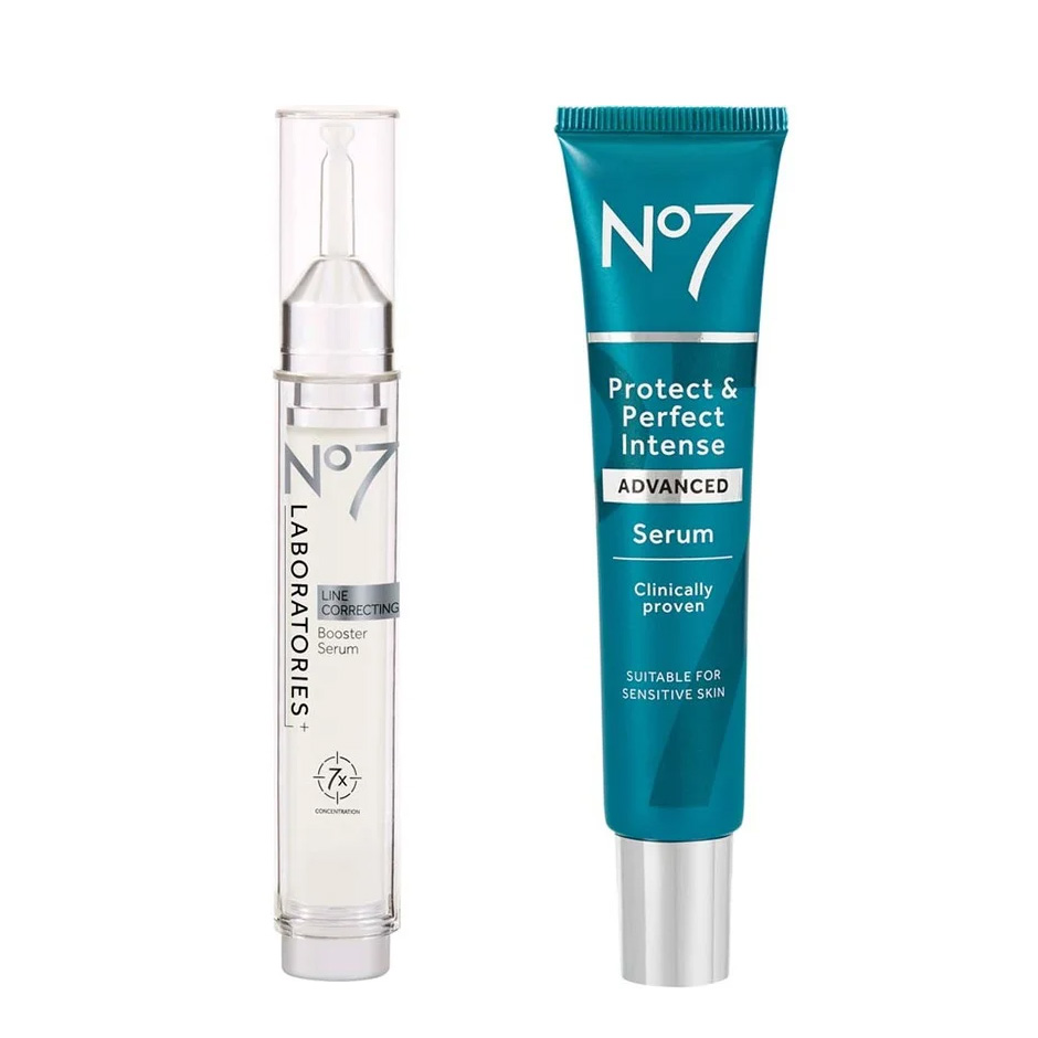 No7 Target and Treat: Fine Lines Duo, No7 Ansiktsserum