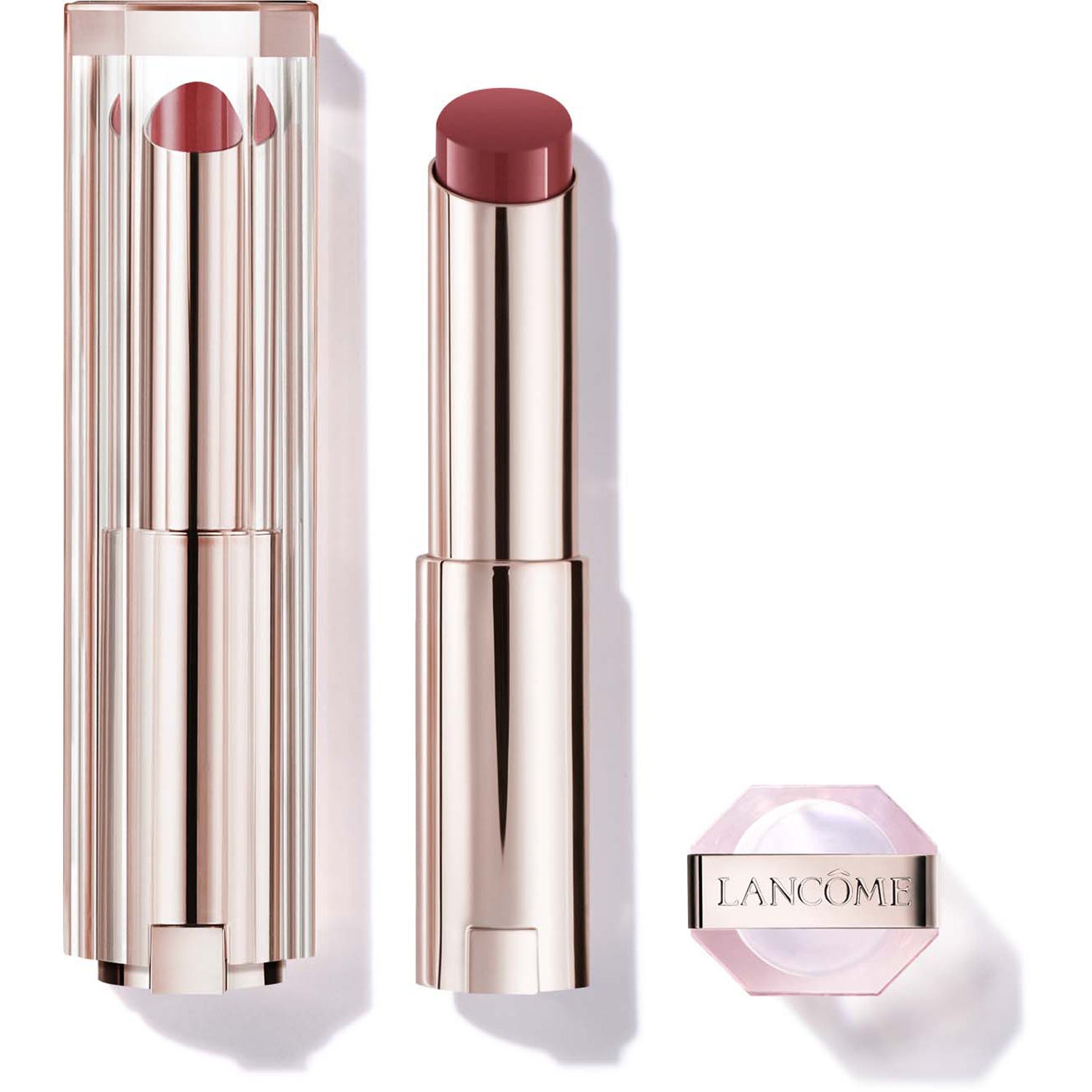 Lancôme Lip Idôle Squalane-12 Butterglow Glowy Color Balm Sheik's rosy nude 50 - 3 g