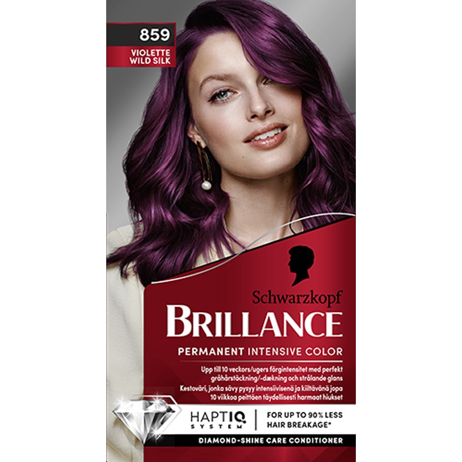 Brillance Permanent Intensive Color, 1 st Schwarzkopf Alla hårfärger