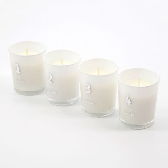 Scented Advent Candles