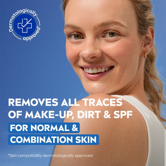 NIVEA Refreshing Cleansing Wipes 25 st ansiktsservetter 3-i-1 ger ren hy genom att ta bort smink och SPF.
