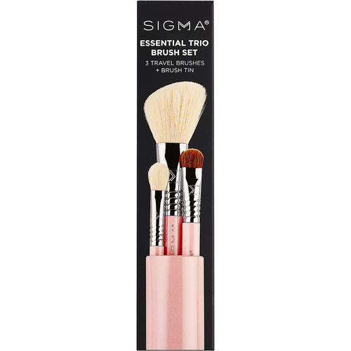 Sigma Beauty Essential Trio Brush Set - Pink