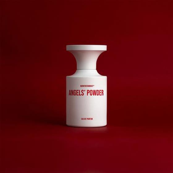 BornToStandOut Angel´s Power 50ml Eau de Parfum Unisex i vit flaska med röd text som ger en unik parfym