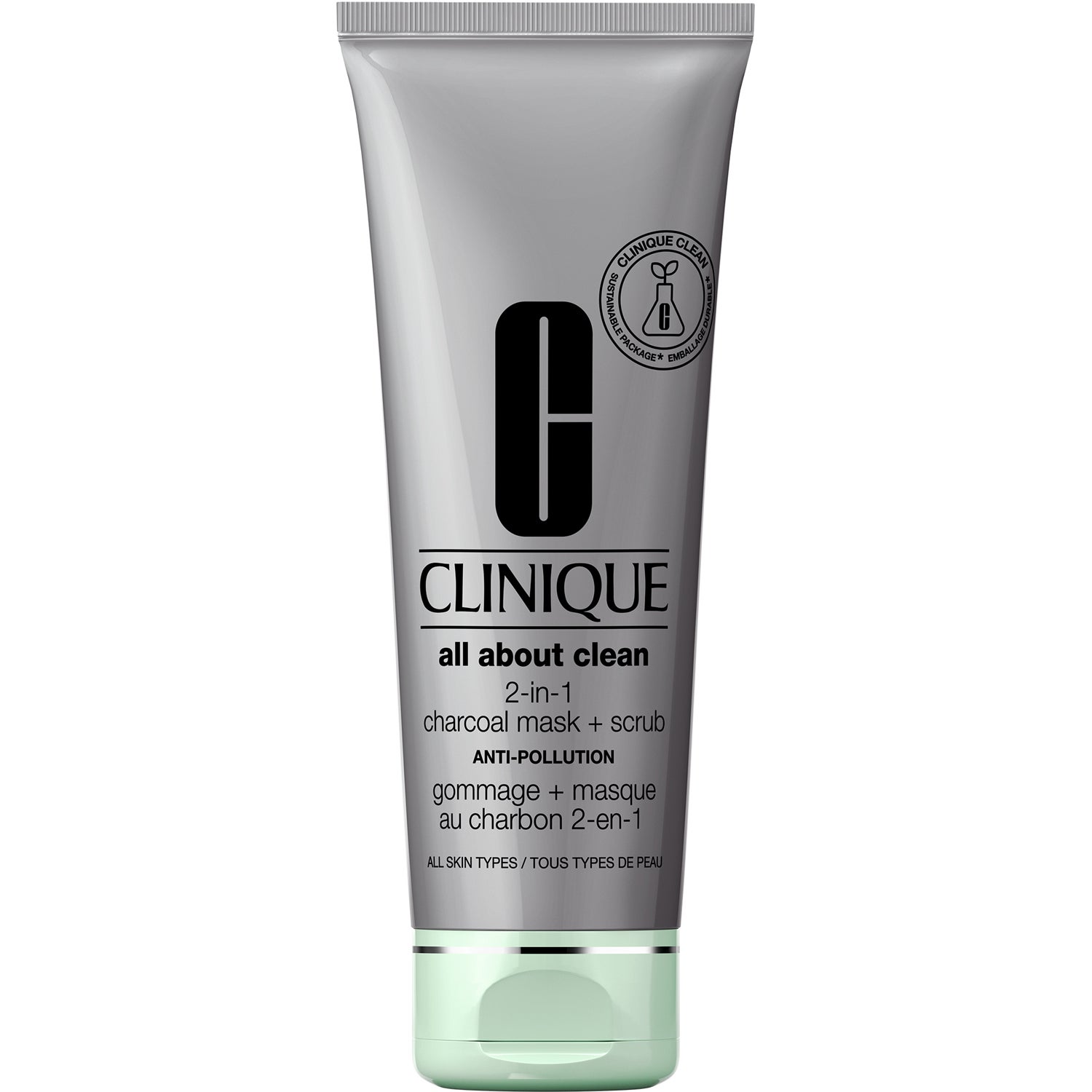 Clinique All About Clean Charcoal Mask Scrub Anti-Pollution