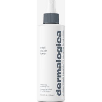 Dermalogica Multi-Active Toner 250ml alkoholfritt ansiktsvatten för känslig hud i vit sprayflaska med svart pump