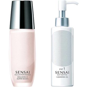 Hydrate & Cleanse Set (Super Moist Emulsion + Cleansing Oil)