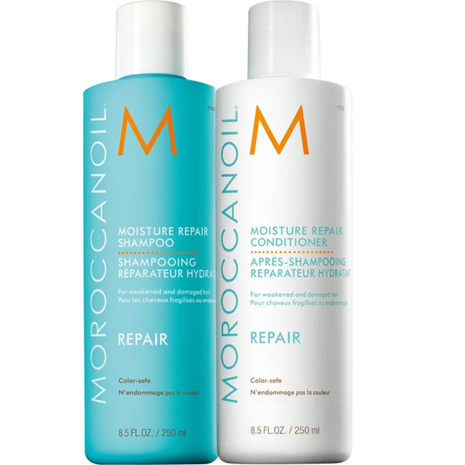 Moisture Repair DUO, Moroccanoil Schampo