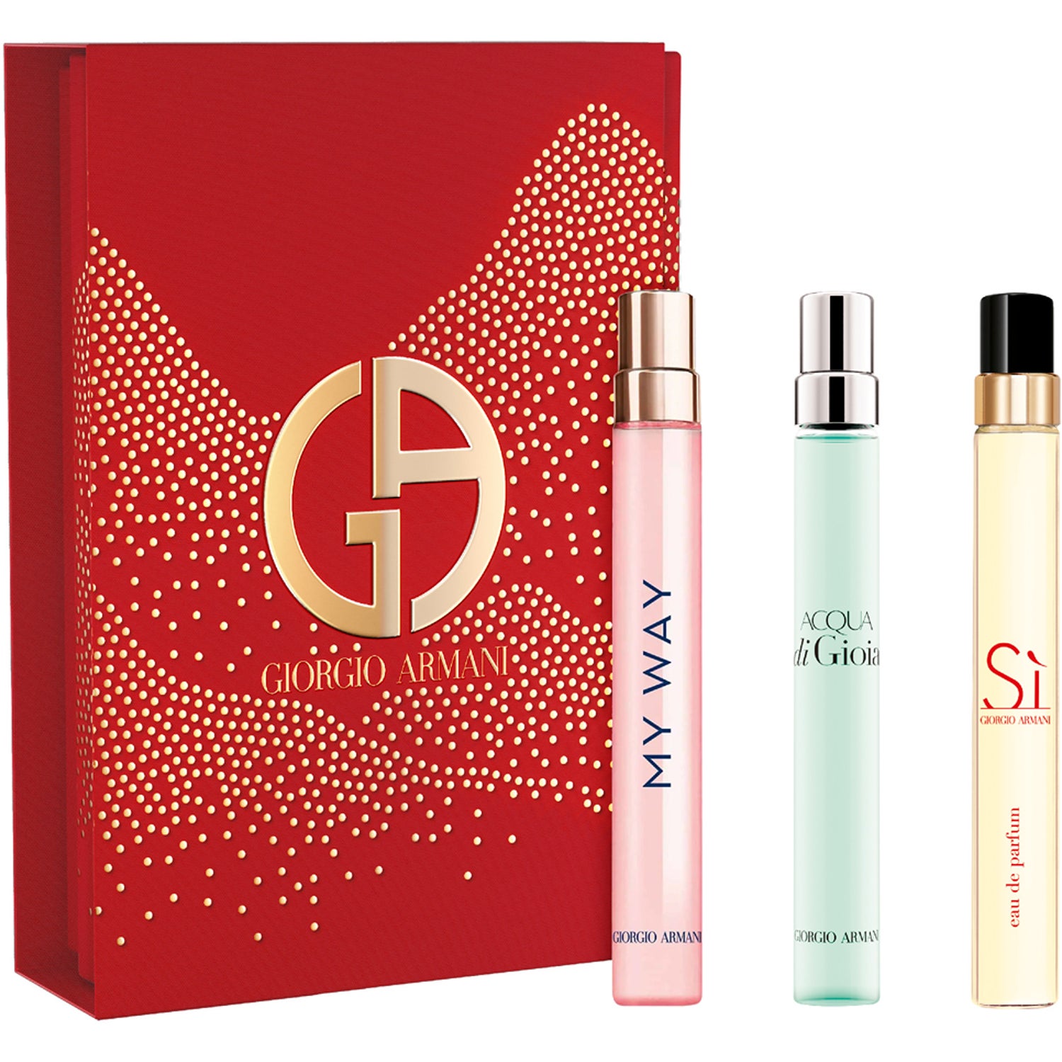 Armani Women Fragrance Gift Set My Way, Acqua di Gioa & Sì Passione 3x10 ml