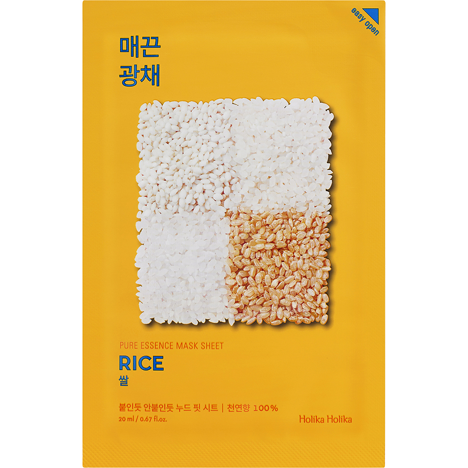 Holika Holika Pure Essence Mask Sheet - Rice, Holika Holika K-Beauty