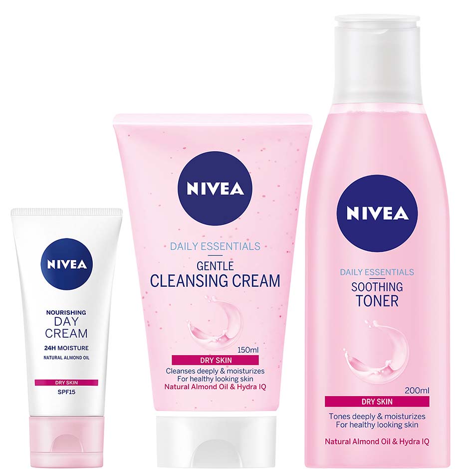 Skin Regimen For Dry Skin, Nivea Set / Boxar
