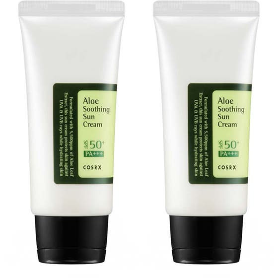 Duo Aloe Soothing Sun Cream SPF50+PA + + +