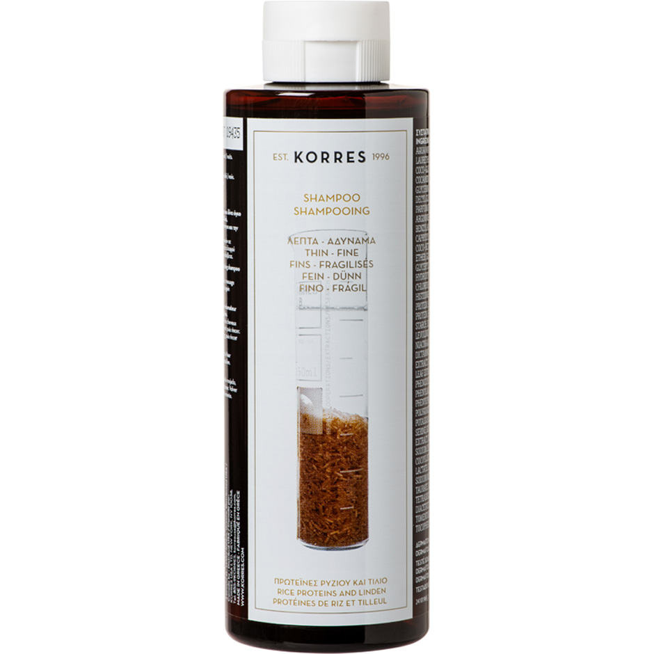 Rice Proteins + Linden Shampoo, 250 ml KORRES Schampo