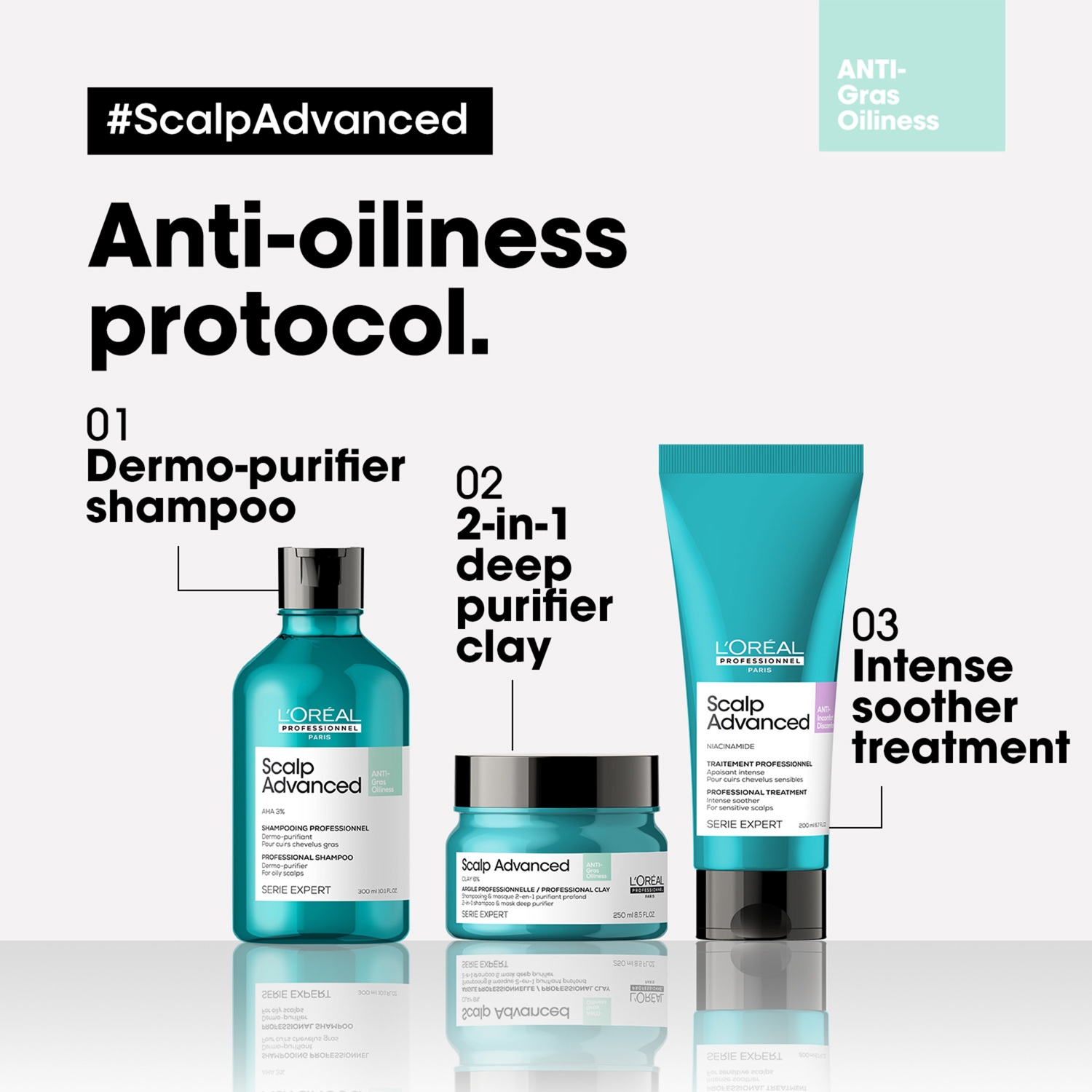 Scalp Advanced Anti-Oiliness Shampoo