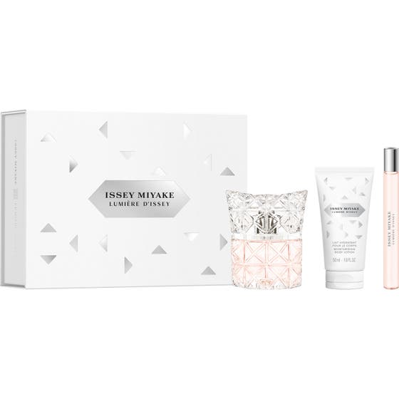 Gift Set Lumière d'Issey EdP 50 ml + Body Lotion 50 ml + EdP Spray 10 ml