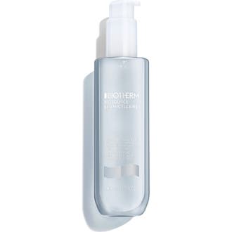 Biotherm Biosource Micellär Vatten 200 ml mild sminkborttagning i genomskinlig pumpflaska för känslig hud.