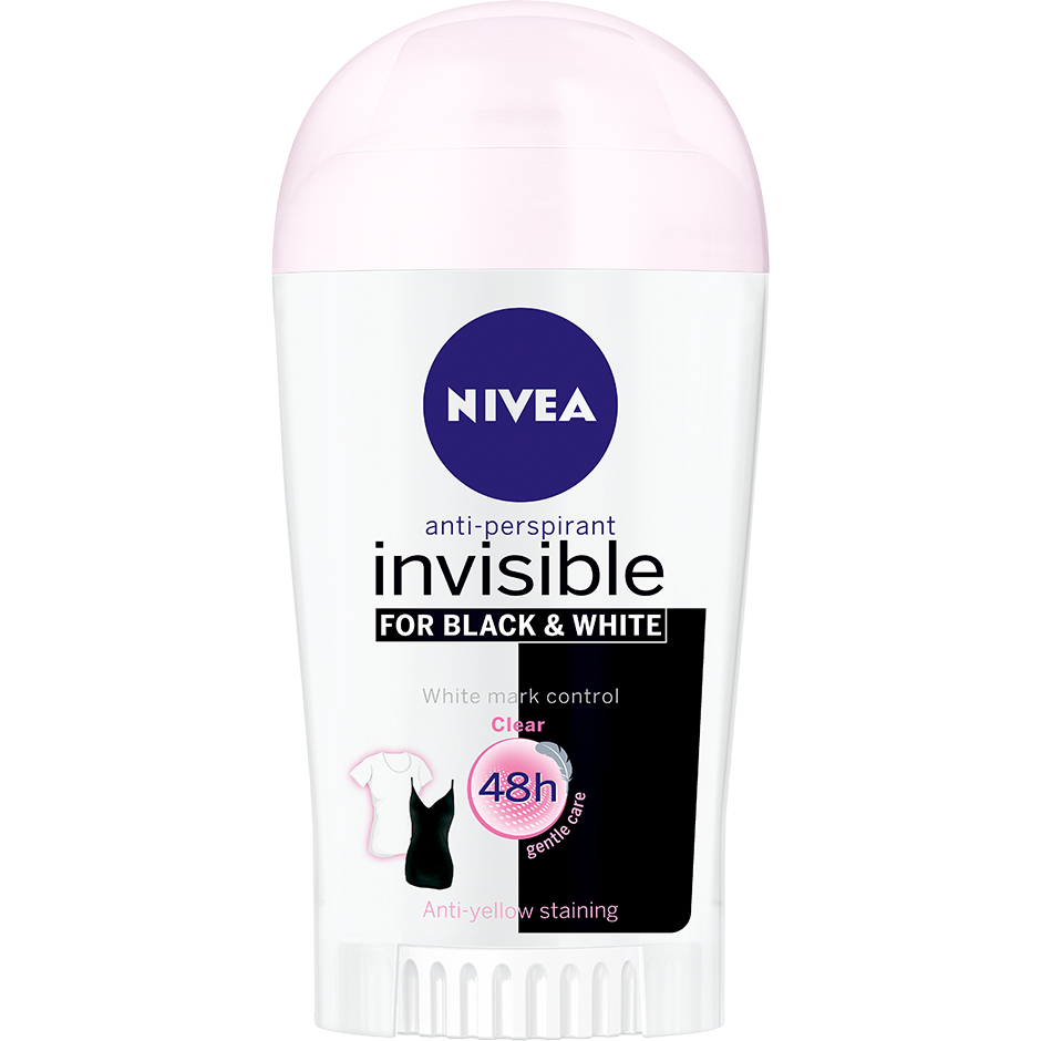 Invisible Black & White Clear