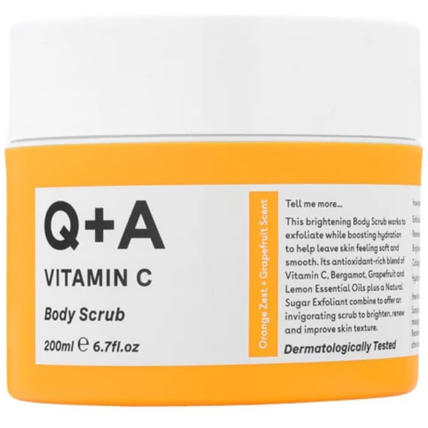 Q+a Q+A Vitamin C Body Scrub 200 ml parfym