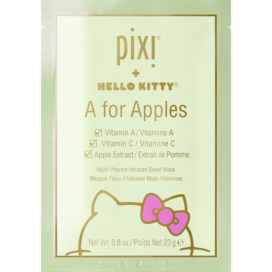 Pixi + Hello Kitty - A for Apples Sheet-Mask, Pixi Sheet Masks