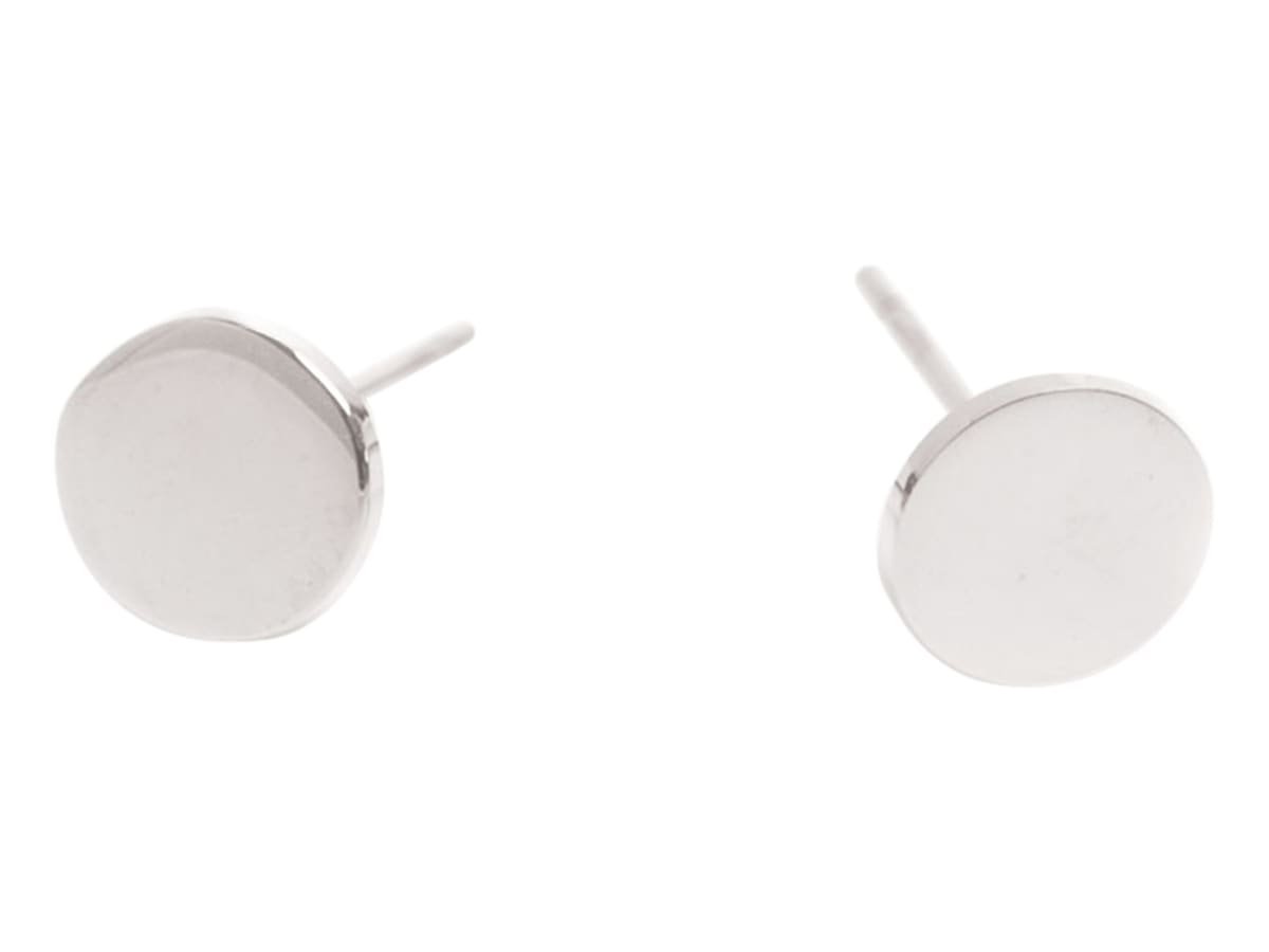Steel Earring Coin